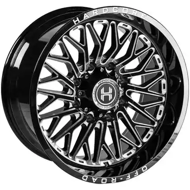 Hardcore HC103 Wicked 26x14 6x135/6x5.5" -76mm Black/Milled Wheel Rim 26" Inch HC1032614613555GBM-76 Best Choice