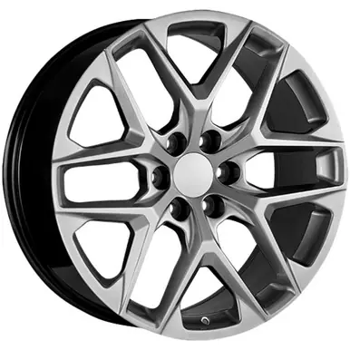 Direct From Factory OE Concepts G23 New Snowflake 20x9 6x5.5" +28mm Hyper Silver Wheel Rim 20" Inch G23-2090655+28HS