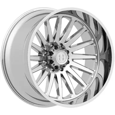Today Only Hardcore HC105 Wall 22x10 8x6.5" -19mm Chrome Wheel Rim 22" Inch HC10522108165CHR-19