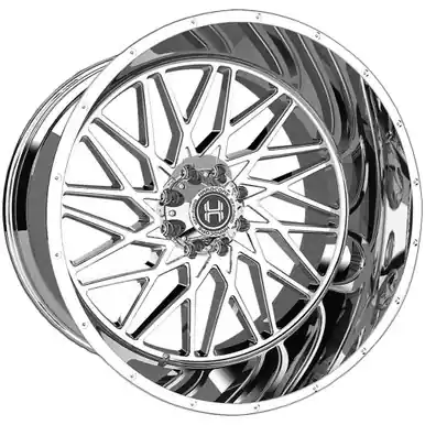 Hardcore HC22 Vaccine 26x14 6x5.5" -76mm Chrome Wheel Rim 26" Inch HC2226146139CHR-76 While Supplies Last