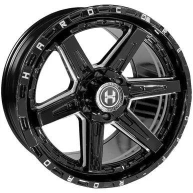 Hardcore HC107 Taxcut 22x10 6x135/6x5.5" -19mm Black/Milled Wheel Rim 22" Inch HC1072210613555GBM-19 Editor’s Pick