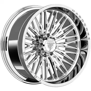 Worldwide Shipping Hardcore Forged Maga 47 22x12 8x6.5" -44mm Polished Wheel Rim 22" Inch MAGA4722128165P-44