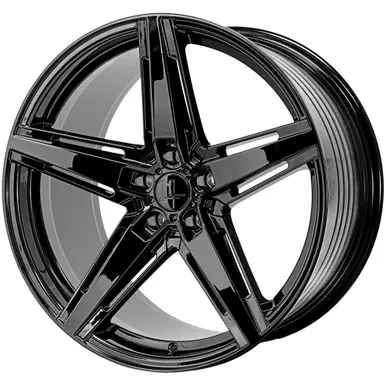 Modern Luxury MLF10 Flow Formed 22x10.5 5x120 +38mm Gloss Black Wheel Rim 22" Inch MLF10-221055120D+38GB Budget