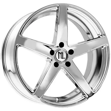 Modern Luxury ML-2 20x10.5 5x4.5" +45mm Chrome Wheel Rim 20" Inch ML2-2010551143+45C Fresh Stock