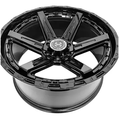 Hardcore HC107 Taxcut 22x10 6x135/6x5.5" -19mm Gloss Black Wheel Rim 22" Inch HC1072210613555GB-19 High Quality