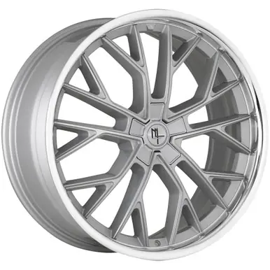 Modern Luxury MLF14 20x8.5 5x112/5x4.5" +35mm Brushed/SSL Wheel Rim 20" Inch MLF14-2085511435112+35BRSL New Arrival