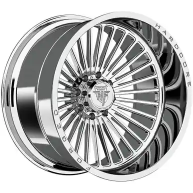 Limited Edition Hardcore Forged Tariff 22x12 8x170 -44mm Polished Wheel Rim 22" Inch TARIFF22128170P-44
