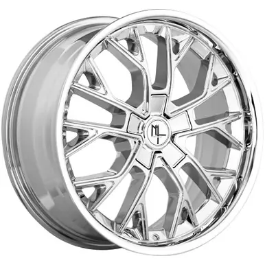 Handmade Modern Luxury MLF14 18x8 5x4.5"/5x120 +35mm Chrome Wheel Rim 18" Inch MLF14-1880511435120+35C
