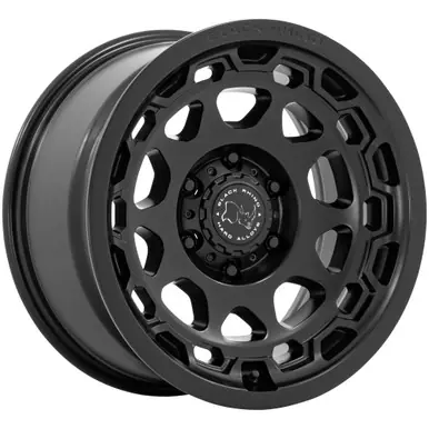 Black Rhino BR026 Congo 17x8.5 5x5" +25mm Matte Black Wheel Rim 17" Inch BR026MX17855025 Seasonal Sale