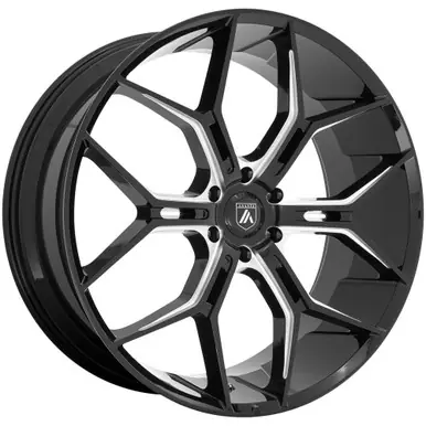 Don’t Miss Out Asanti ABL-38 Monarch Truck 22x9.5 6x135 +38mm Black/Milled Wheel Rim 22" Inch ABL38-22956338BK