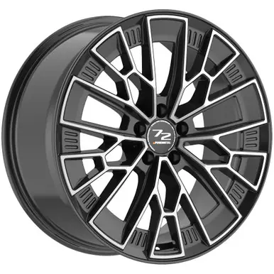 No Minimum Order Fondmetal 1972 Anniversary 20x10.5 5x112 +18mm Black/Machined Wheel Rim 20" Inch 9P72-20055112P18GBM