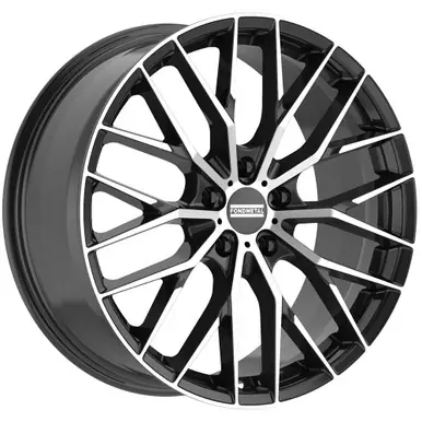 Discount Fondmetal Makhai 21x10 5x112 +19mm Black/Machined Wheel Rim 21" Inch FMI05-21105112P19GBM