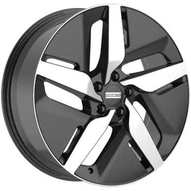 Order Now Fondmetal E-Joule 19x9.5 5x4.5" +45mm Black/Machined Wheel Rim 19" Inch FMI10-19955114P45GBM