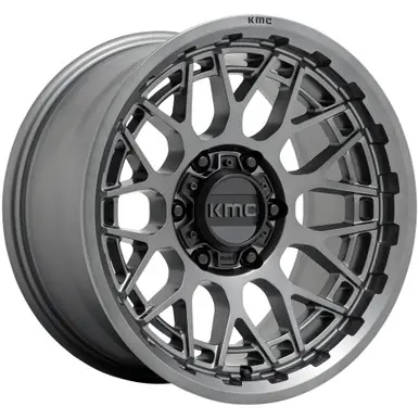 Get Yours KMC KM722 Technic 18x9 6x5.5" +0mm Gunmetal Wheel Rim 18" Inch KM72289068400