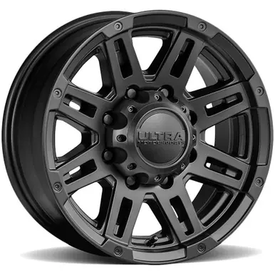 Holiday Sale Ultra 226 Machine Trailer 16x6.5 8x6.5" +0mm Satin Black Wheel Rim 16" Inch 226-6681SB