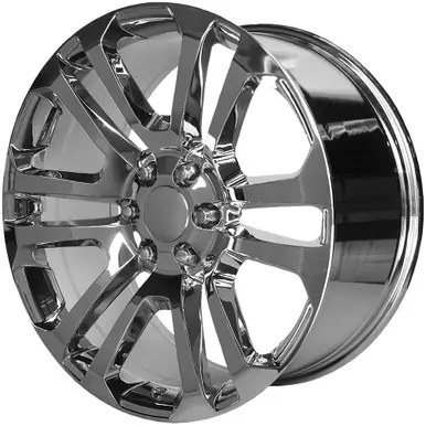 Replica 1 RP08 GM Accessory 22x9 6x5.5" +24mm Chrome Wheel Rim 22" Inch RP-08229G639+24C Final Sale