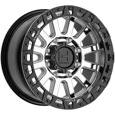 Hostile H139 Dominator 20x9 8x6.5" +1mm Machined Wheel Rim 20" Inch H139-2090816550M Affordable