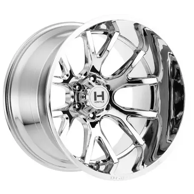 Hostile H113 Rage 22x10 6x5.5" -25mm Chrome Wheel Rim 22" Inch H113-2210655045C Super Sale