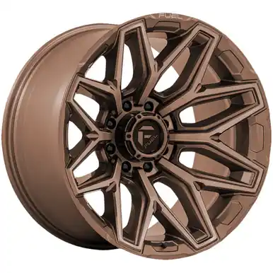 Next Day Delivery Fuel FC854 Flux 8 22x10 8x6.5" -18mm Bronze Wheel Rim 22" Inch FC854ZR22108018N