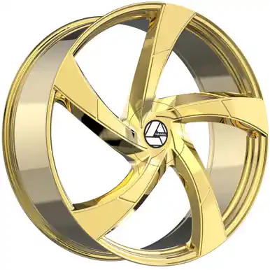 Azara AZA-524 20x8.5 5x112/5x4.5" +35mm Gold Wheel Rim 20" Inch AZA-52420853635NG One Day Deal