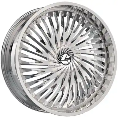 Azara AZA-526 18x8 5x4.5"/5x120 +35mm Nano Chrome Wheel Rim 18" Inch AZA-5261883835NC Discount