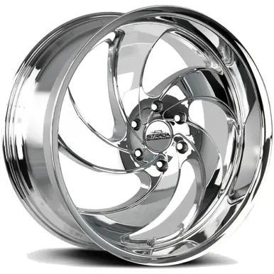 Final Sale Strada C05 Retro 5 20x8.5 5x4.5" +35mm Chrome Wheel Rim 20" Inch C05051435C