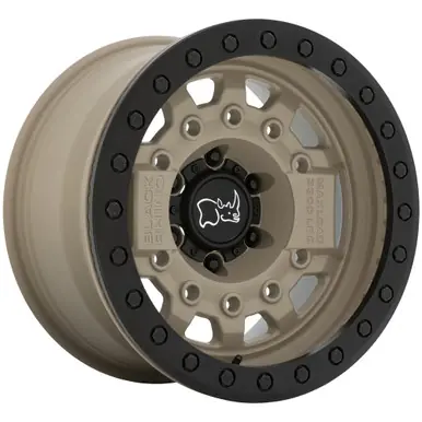 Markdown Black Rhino Avenger Beadlock 17x8.5 6x5.5" -30mm Desert Sand Wheel Rim 17" Inch 1785AVG-06140D12
