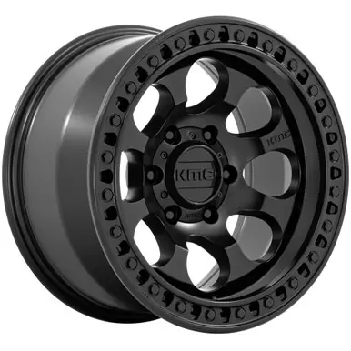 KMC KM550 Riot SBL 17x8.5 6x135 +10mm Satin Black Wheel Rim 17" Inch KM550MX17856310 Special Offer