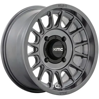 While Supplies Last KMC UTV KS138 Impact 15x10 4x137 +0mm Gunmetal Wheel Rim 15" Inch KS138AX15104800