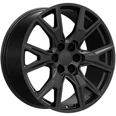 OE Performance 199B 24x10 6x5.5" +31mm Gloss Black Wheel Rim 24" Inch 199B-2408331 Weekend Sale