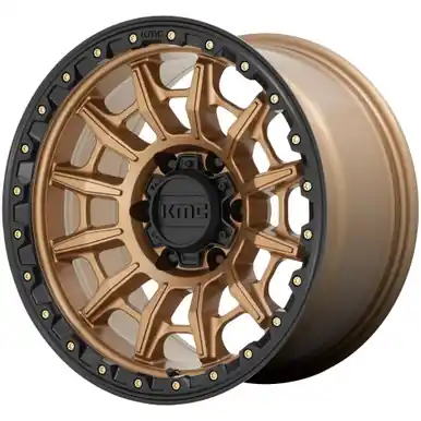 KMC KM547 Carnage 17x9 5x5" +12mm Bronze Wheel Rim 17" Inch KM54779050612N Fast Shipping