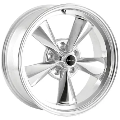 Ridler 675 17x8 5x4.75" +0mm Polished Wheel Rim 17" Inch 675-7861P Factory Price