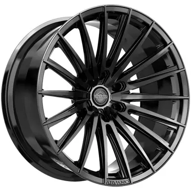 Arvano ART-2 Geneva 20x10 6x5.5" -12mm Gloss Black Wheel Rim 20" Inch ART-2B201050-12GB Bargain