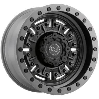 Grab Now Black Rhino Abrams 20x9.5 8x6.5" -18mm Gunmetal Wheel Rim 20" Inch 2095ABR-88165G22