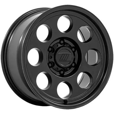 Editor’s Pick Pro Comp PA201 Heritage 17x8 8x6.5" +0mm Matte Black Wheel Rim 17" Inch PA201MX17808000