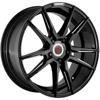 Trusted Brand Drag Concepts R29 17x7 5x4.5" +38mm Black/Machined Tip Wheel Rim 17" Inch DC291775545-38GBMT