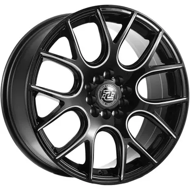 Drag Concepts R15 16x7 5x100/5x4.5" +38mm Black/Milled Wheel Rim 16" Inch DC151670010-38GBML Deal