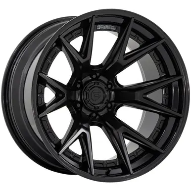 Free Shipping Fuel Fusion Forged FC402 Catalyst 18x9 6x135 +1 Double Black Wheel Rim 18" Inch FC402MX18906301