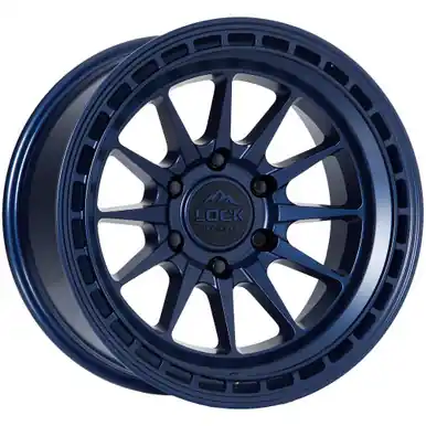 Lock Off-Road Baja 17x9 6x5.5" -12mm Blue Wheel Rim 17" Inch BAJA-7969BLUE12N Wholesale
