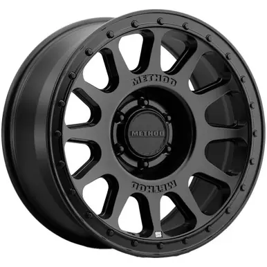 Today Only Method MR709 HD Bead Grip 17x8.5 6x5.5" +25mm Matte Black Wheel Rim 17" Inch MR70978560525H