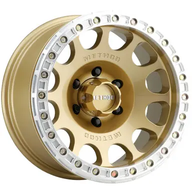Holiday Sale Method MR105 Beadlock 17x9 6x5.5" -38mm Gold Wheel Rim 17" Inch MR10579060138B