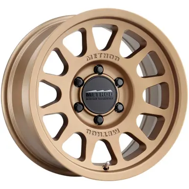 Method Race Wheels MR703 Bead Grip 18x9 6x5.5" +40mm Bronze Wheel Rim 18" Inch MR70389093940H Clearance