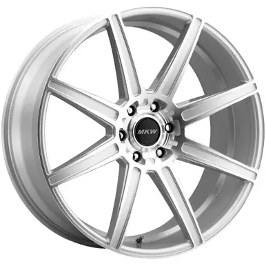 MKW M141 22x9.5 6x135 +30mm Silver Wheel Rim 22" Inch M141-2295613530M While Supplies Last