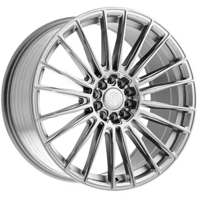 Professional Grade Defy D14 20x8.5 5x100/5x4.5" +38mm Silver Wheel Rim 20" Inch D14285065+38SM