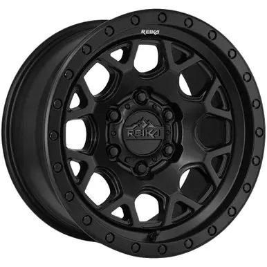 Reika R45 Marauder 17x9 6x5.5" -12mm Satin Black Wheel Rim 17" Inch R45790126503F Authentic
