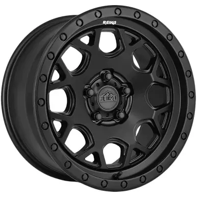Shop Now Reika R45 Marauder 17x9 5x5" -12mm Satin Black Wheel Rim 17" Inch R45790125003F