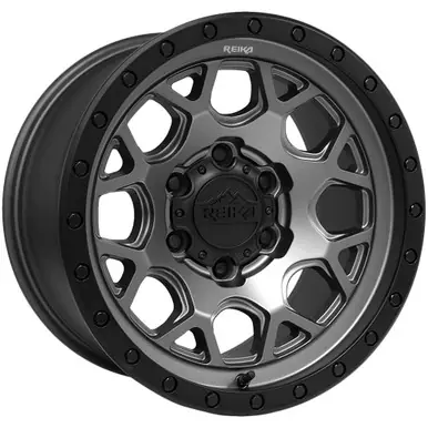 Place Order Reika R45 Marauder 17x8.5 6x5.5" +18mm Gunmetal Wheel Rim 17" Inch R45785186554F