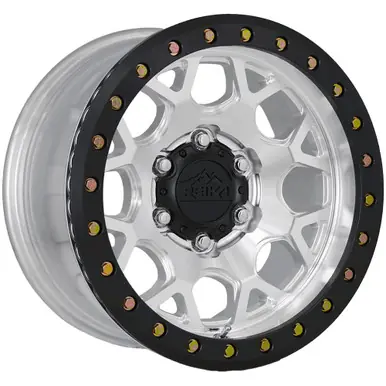 Reika R45 Marauder Forged Beadlock 17x9 5x150 -12mm Machined Wheel Rim 17" Inch R45790125155BL Bulk Order