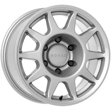 Nomad N505OE Touring 17x8.5 5x150 +35mm Silver Wheel Rim 17" Inch N505OE-78551+35 New Release