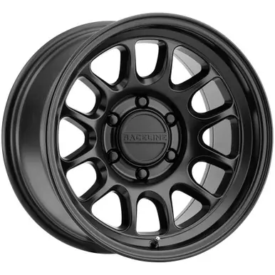 Handmade Raceline 958B Rogue 17x8.5 6x5.5" +25mm Satin Black Wheel Rim 17" Inch 958B-78560+25